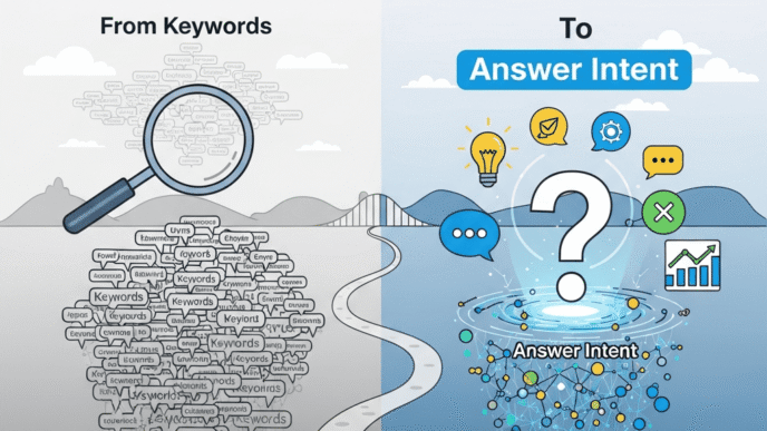 2026 Content Strategy Shifts: From Keywords to Answer Intent
