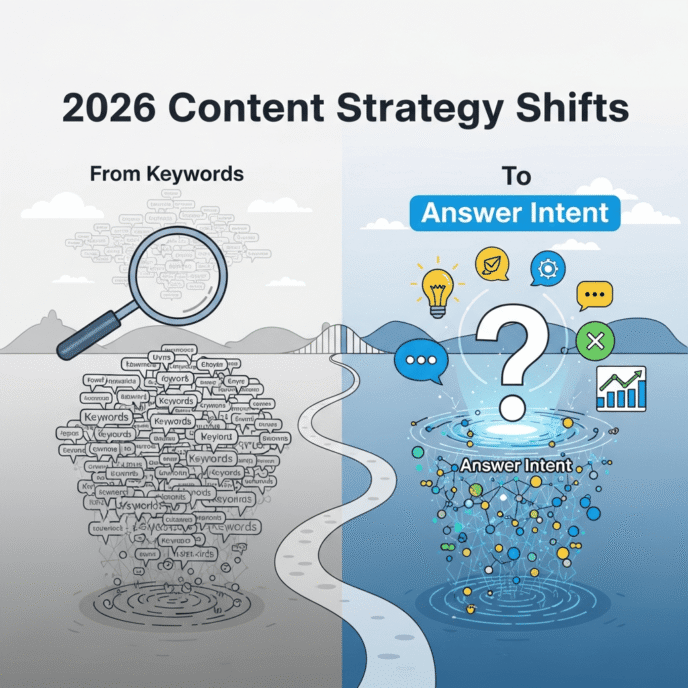 2026 Content Strategy Shifts: From Keywords to Answer Intent