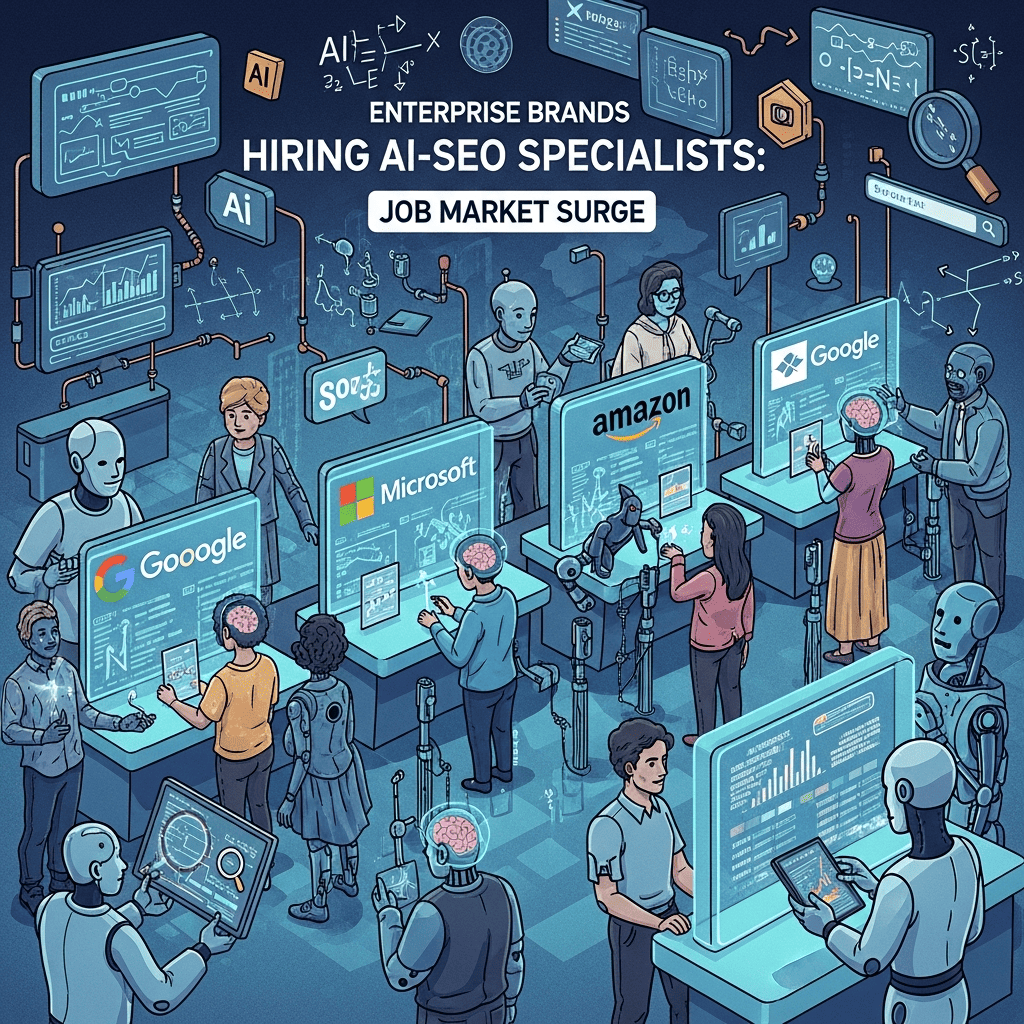 Enterprise Brands Hiring AI-SEO Specialists: Job Market Surge