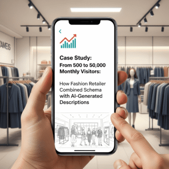 How Fashion Retailer Combined Product Schema with AI-Generated Descriptions