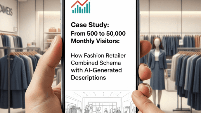 How Fashion Retailer Combined Product Schema with AI-Generated Descriptions