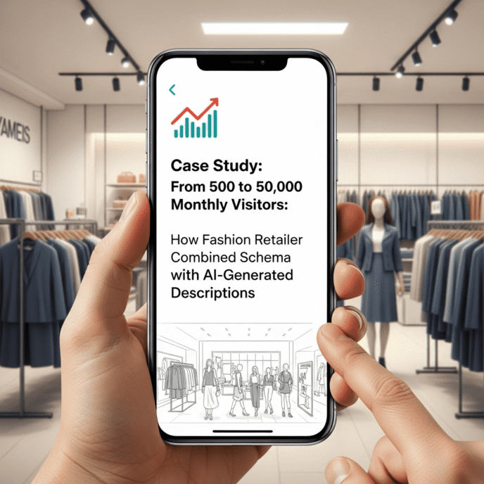 How Fashion Retailer Combined Product Schema with AI-Generated Descriptions