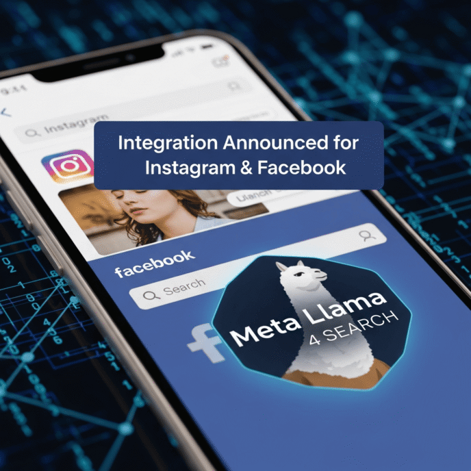 Meta Llama 4 Search Integration Announced for Instagram/Facebook