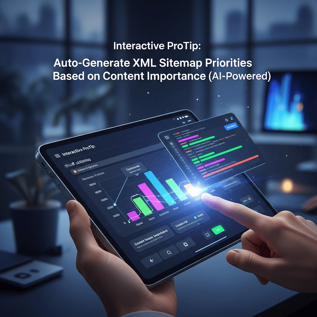 Interactive ProTip: Auto-Generate XML Sitemap Priorities Based on Content Importance (AI-Powered)