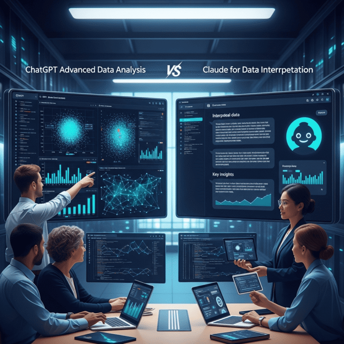 ChatGPT Advanced Data Analysis vs. Claude for Data Interpretation: Comprehensive Comparison