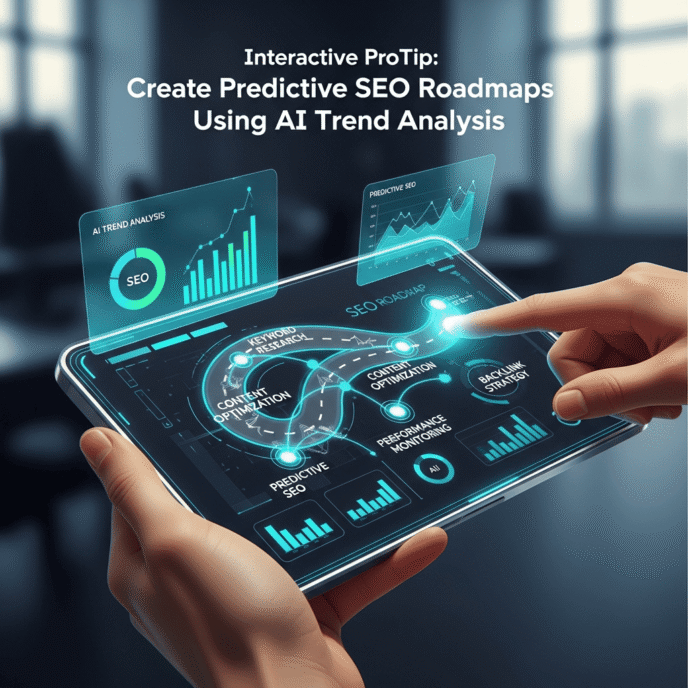 Interactive ProTip: Create Predictive SEO Roadmaps Using AI Trend Analysis