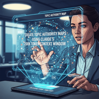 Interactive ProTip: Create Topic Authority Maps Using Claude's 200K Token Context Window