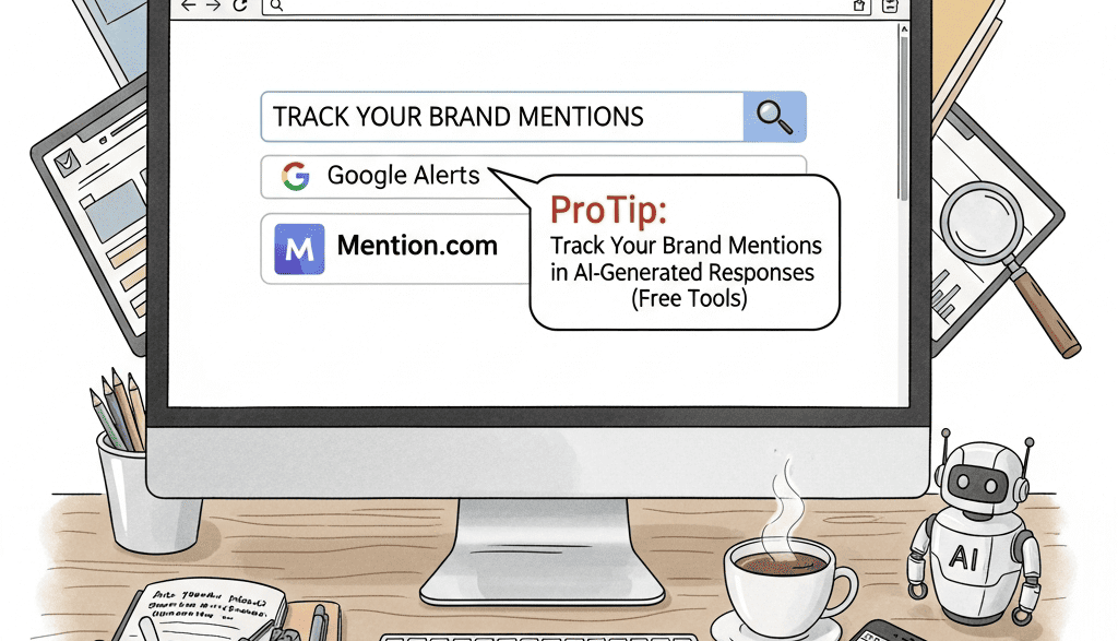 ProTip: Track Your Brand Mentions in AI-Generated Responses (Free Tools)