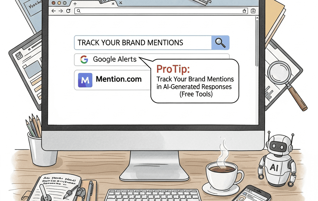 ProTip: Track Your Brand Mentions in AI-Generated Responses (Free Tools)