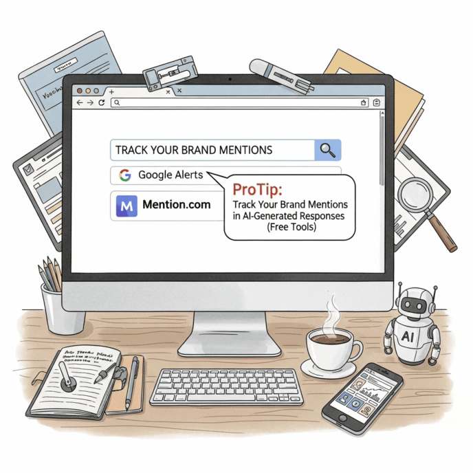 ProTip: Track Your Brand Mentions in AI-Generated Responses (Free Tools)
