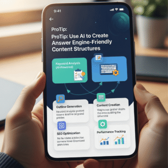 ProTip: Use AI to Create Answer Engine-Friendly Content Structures
