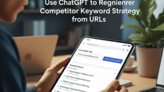 Interactive ProTip: Use ChatGPT to Reverse-Engineer Competitor Keyword Strategy from URLs
