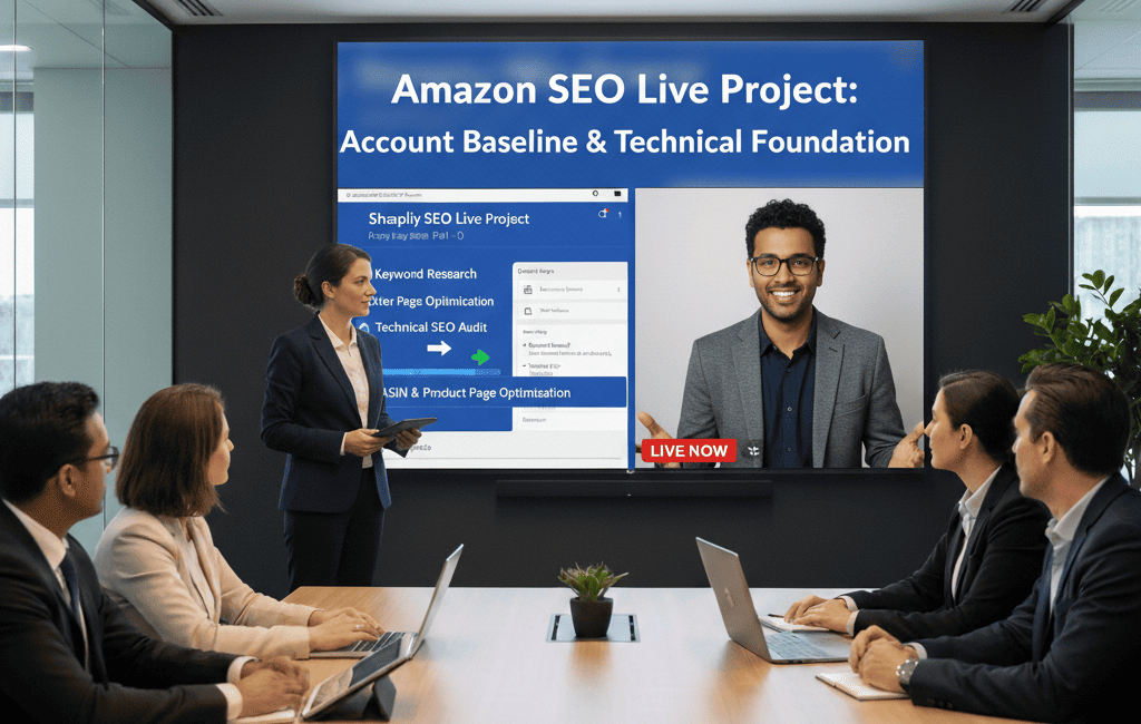 Amazon-SEO-Live-Project-Account-Baseline-Technical-Foundation