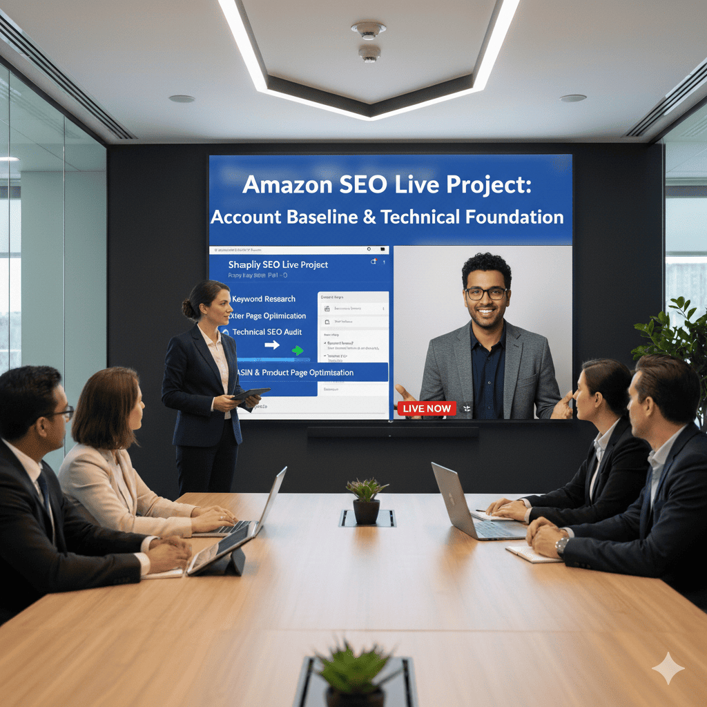 Amazon-SEO-Live-Project-Account-Baseline-Technical-Foundation