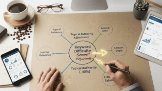 How to Apply the Topical Authority Adjustment to Keyword Difficulty Scores