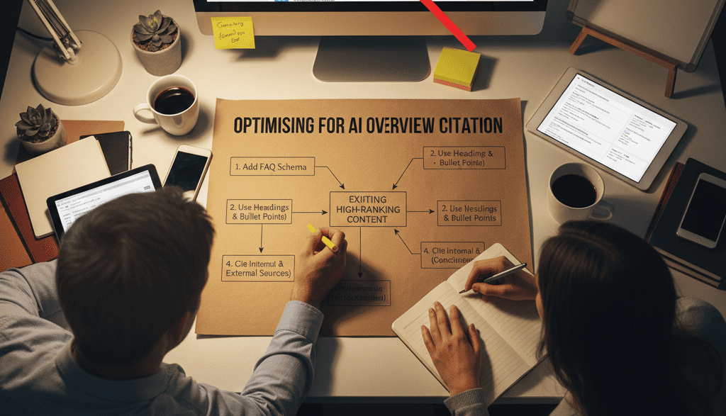 How to Optimise Existing Content for AI Overview Citation