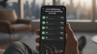 You're Still Ranking. You're Just Not Getting the Clicks. The AI Overviews CTR Crisis, by the Numbers.
