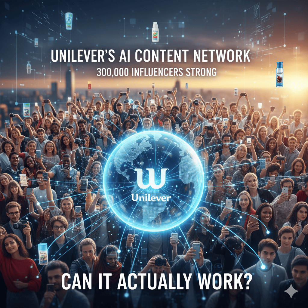 Can Unilever's 300,000-Influencer AI Content Network Actually Work?