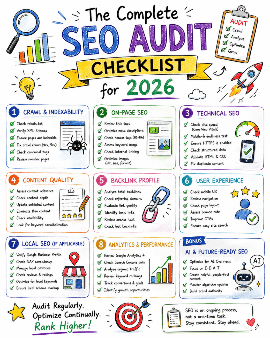 The Complete SEO Audit Checklist