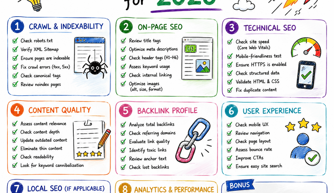 The Complete SEO Audit Checklist