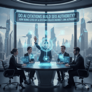 Do AI Citations Build SEO Authority? How Being Cited by AI Systems Creates Indirect Link Authority.