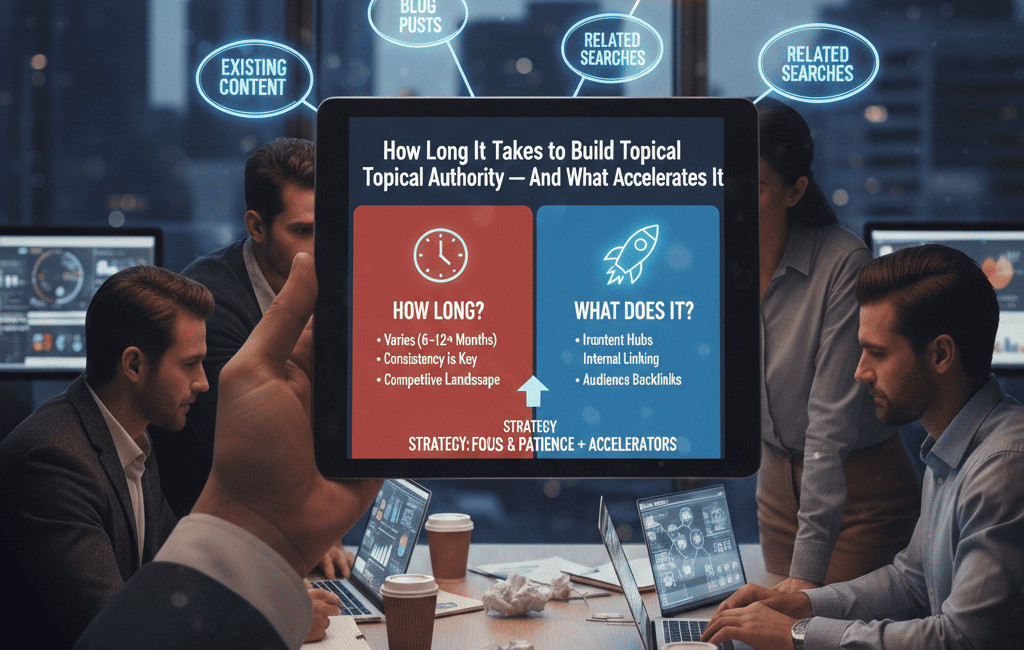 How Long It Takes to Build Topical Authority — And What Accelerates It
