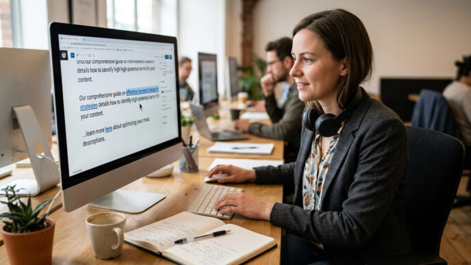 Internal Anchor Text and Link Context